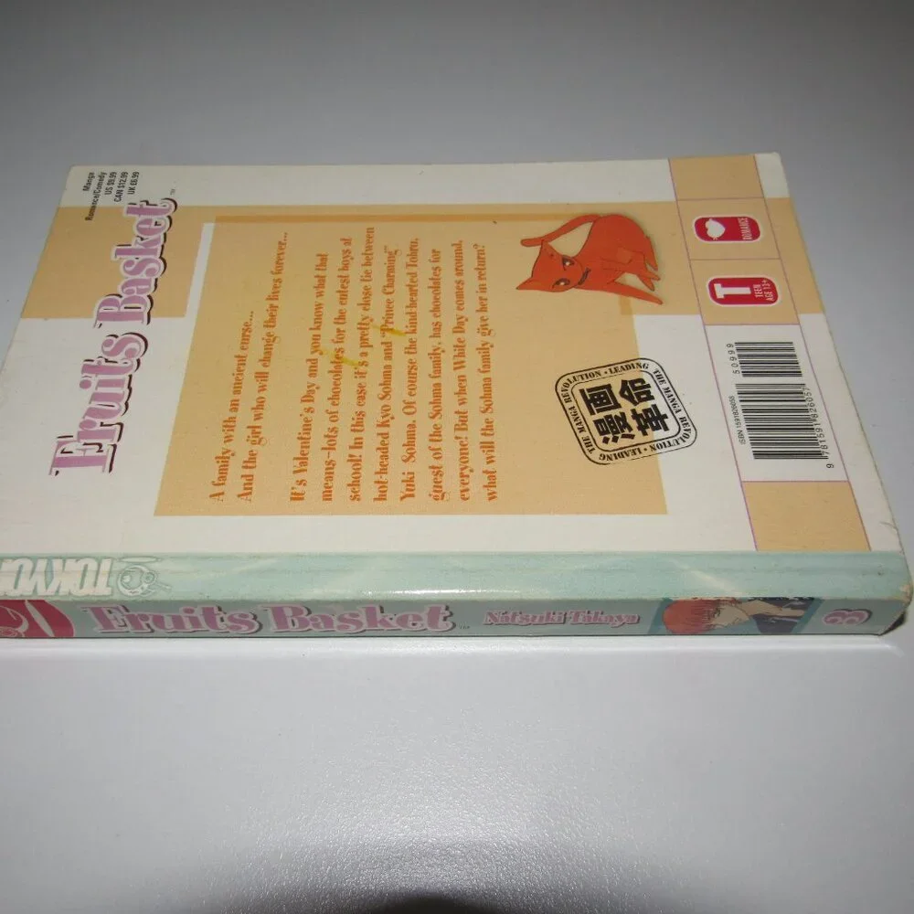 Fruits Basket Volume 3 Manga by Natsuki Takaya | Tokyopop Shōjo Romance Graphic